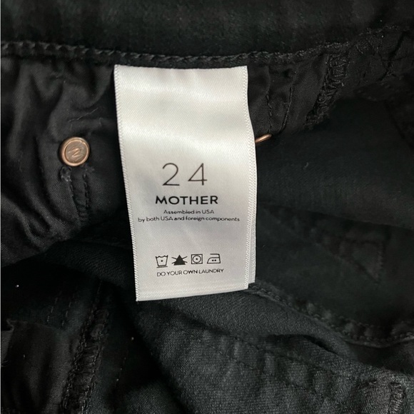 MOTHER x REVOLVE The Insider Crop Step Fray in Guilty Racer - Picture 12 of 16